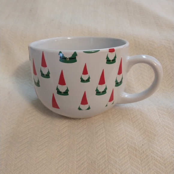 Christmas Gnome Mug - MSRF Design Studio 20oz - 3-1/4" tall, 4-1/2" dia. - Picture 1 of 4